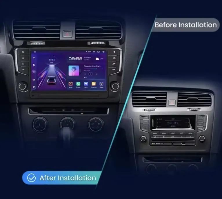 original multimedija za vw golf 7 kamera carplay gps wifi navigacija - slika 18