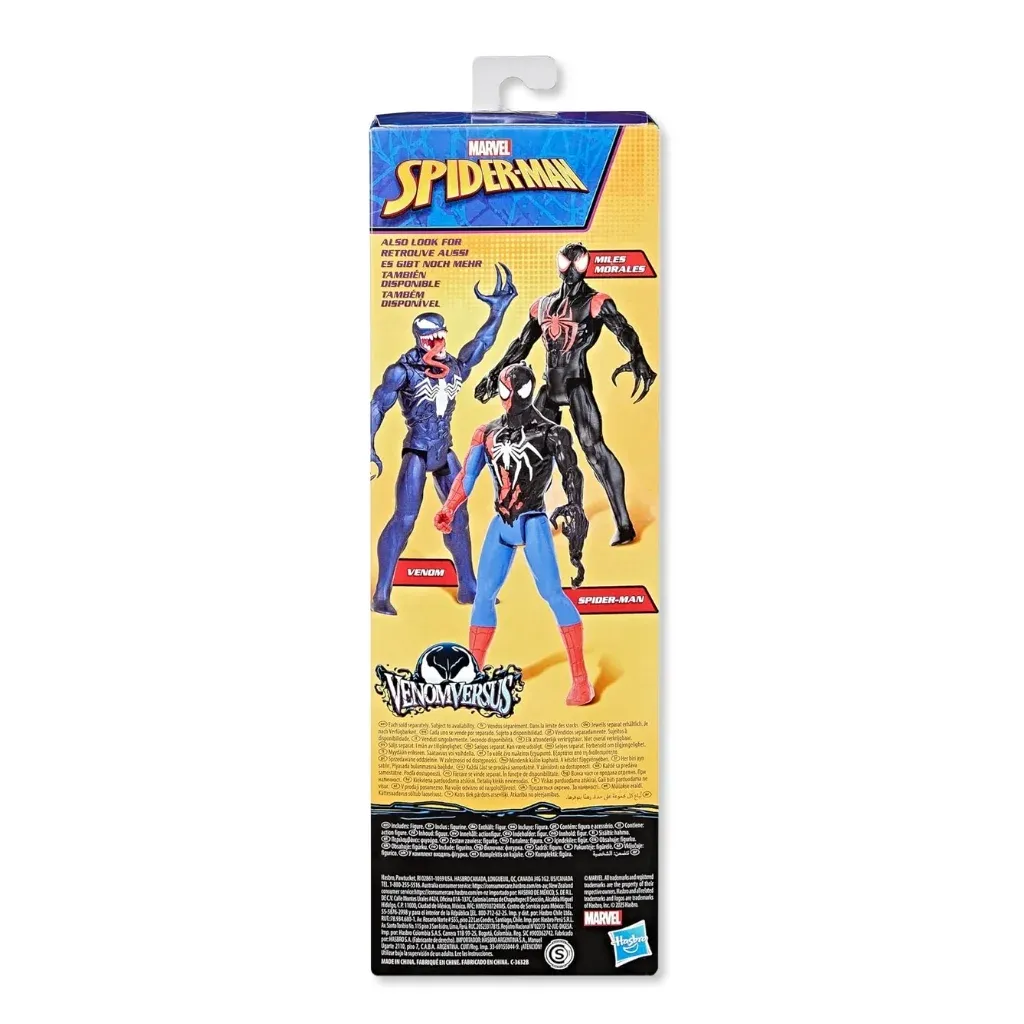 hasbro titan hero: venomversus – spider-man figura, 30cm - slika 3