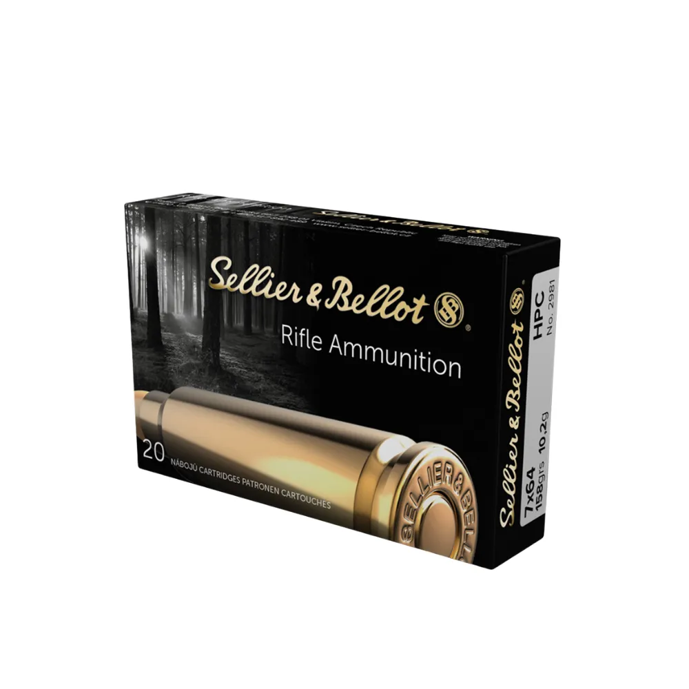 Karabinsko streljivo S&B HPC 7x64 10,2g - Poreč