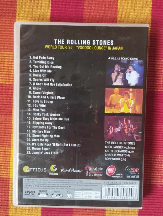 rolling stones - voodoo lounge in japan world tour - slika 2