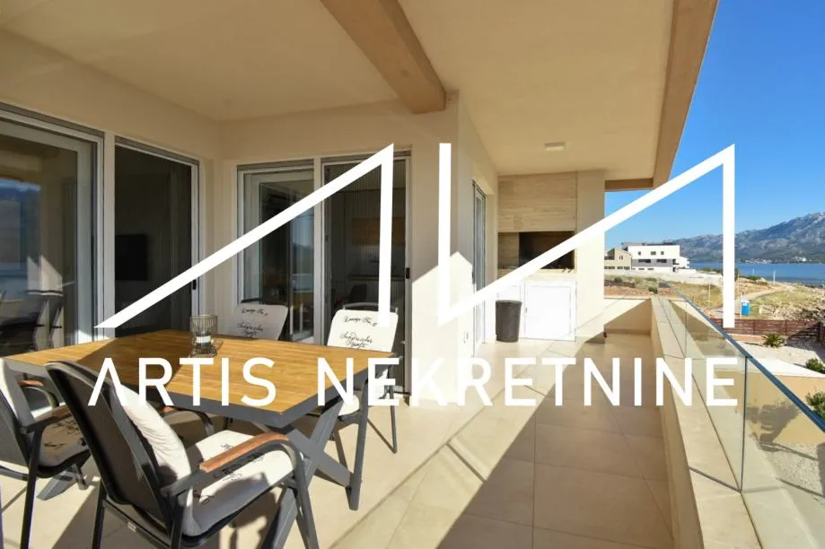 seafront apartment in vinjerac, near zadar – first row to the sea - slika 5