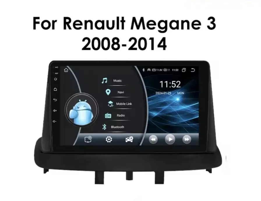 original android za renault megane 3 multimedija navigacija kamera gps - slika 7