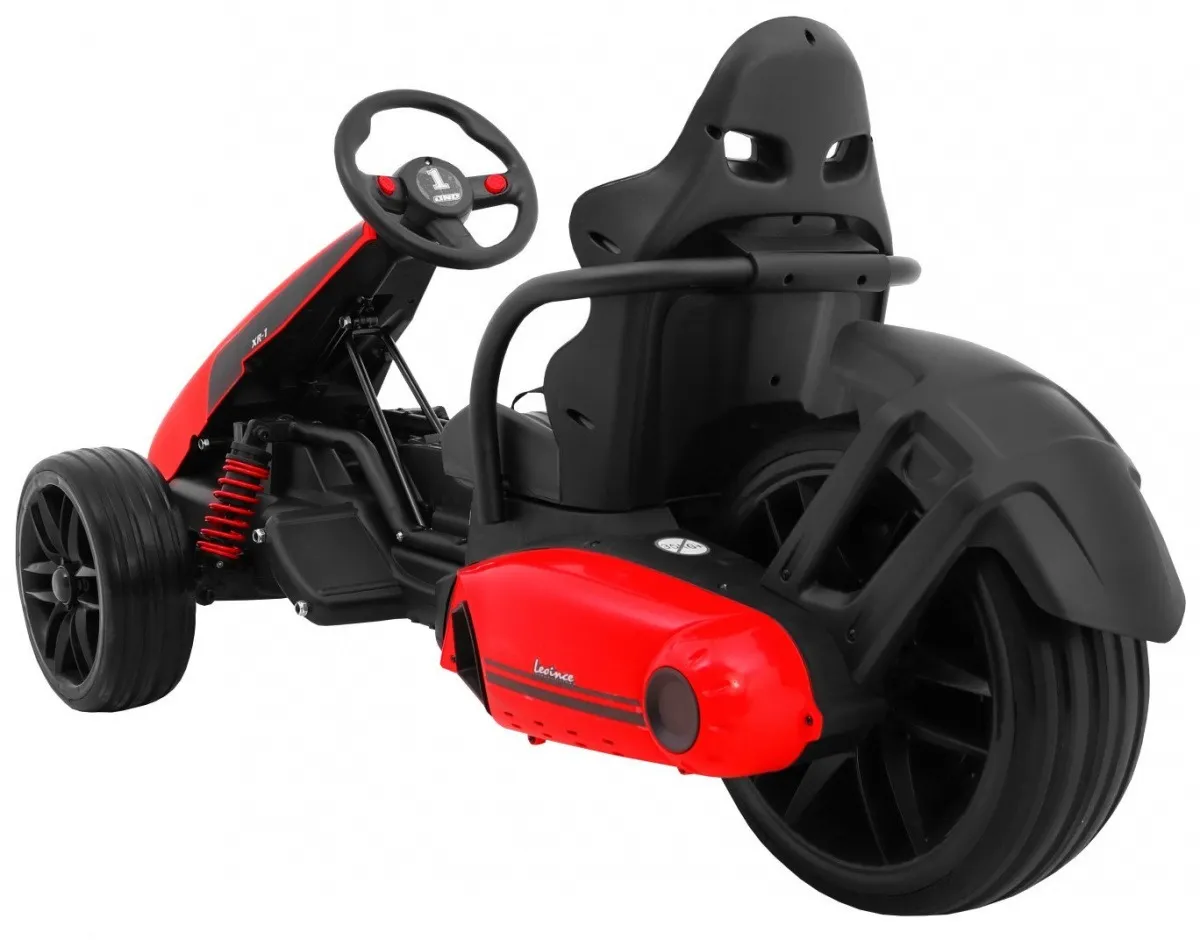 go-kart na akumulaotor xr-1 - crveni - slika 4
