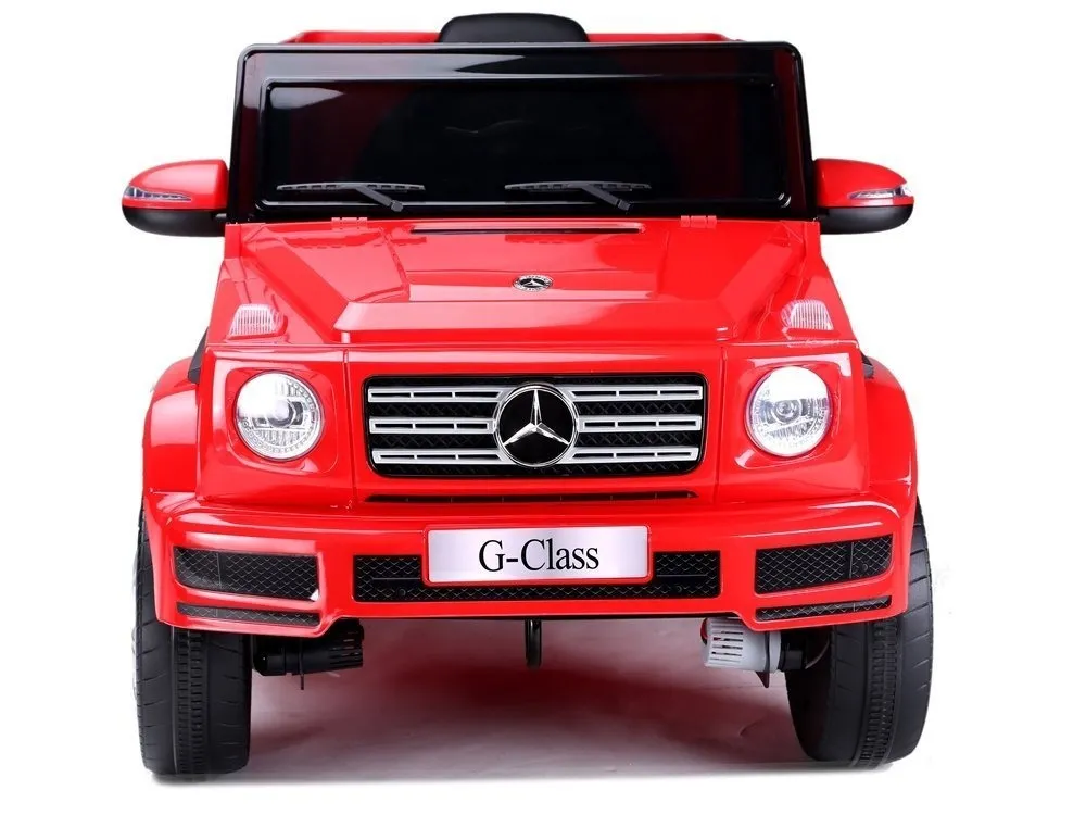 licencirani auto na akumulator mercedes g500 - crveni - slika 2