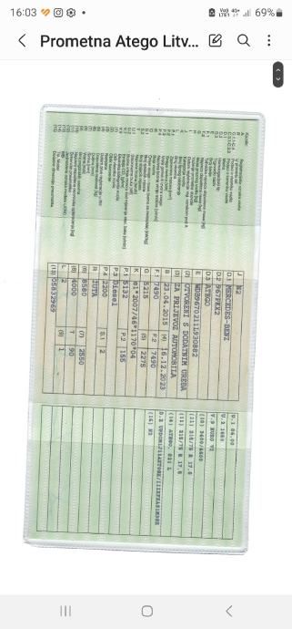mercedes atego 821 - autotransporter - 4 vozila - euro 6 - servisna ! - slika 14