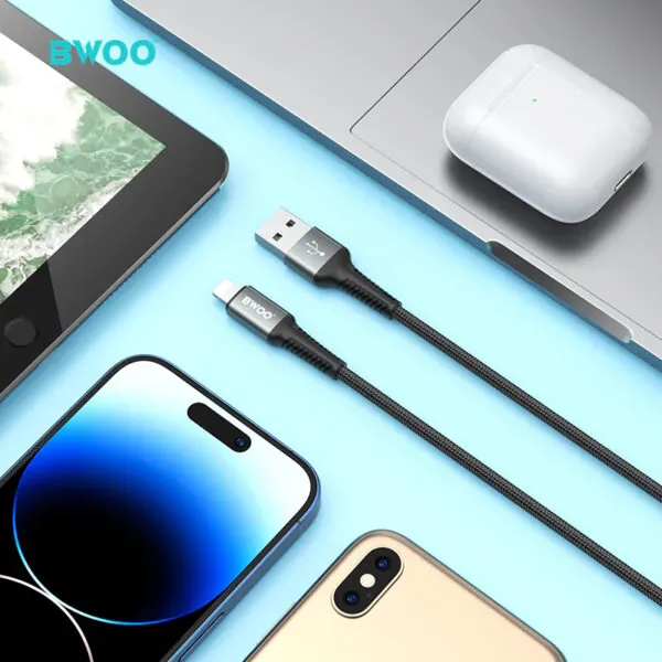 usb na lightning podatkovni kabel max bwoo - slika 1