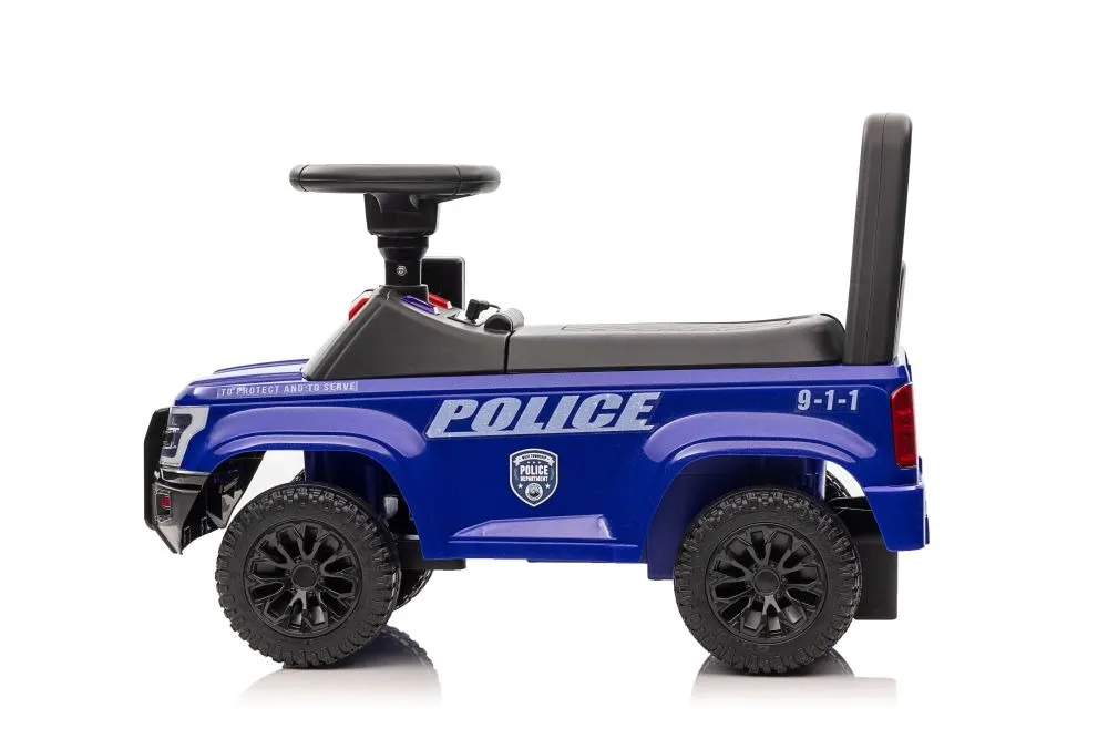 dječja guralica police - plava - slika 2