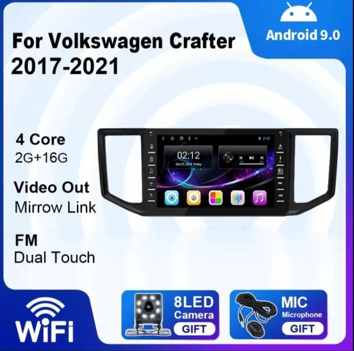 VW Crafter 2017-2021 ORIGINAL ANDROID MULTIMEDIJA WIFI GPS NAVIGACIJA - Čakovec