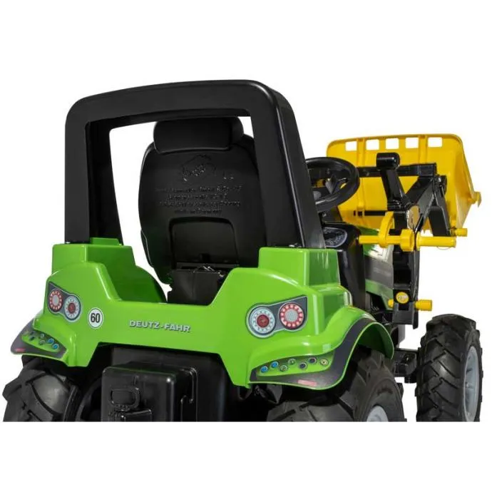 rolly toys farmtrac premium ii deutz 8280 ttv traktor na pedale sa uto - slika 8