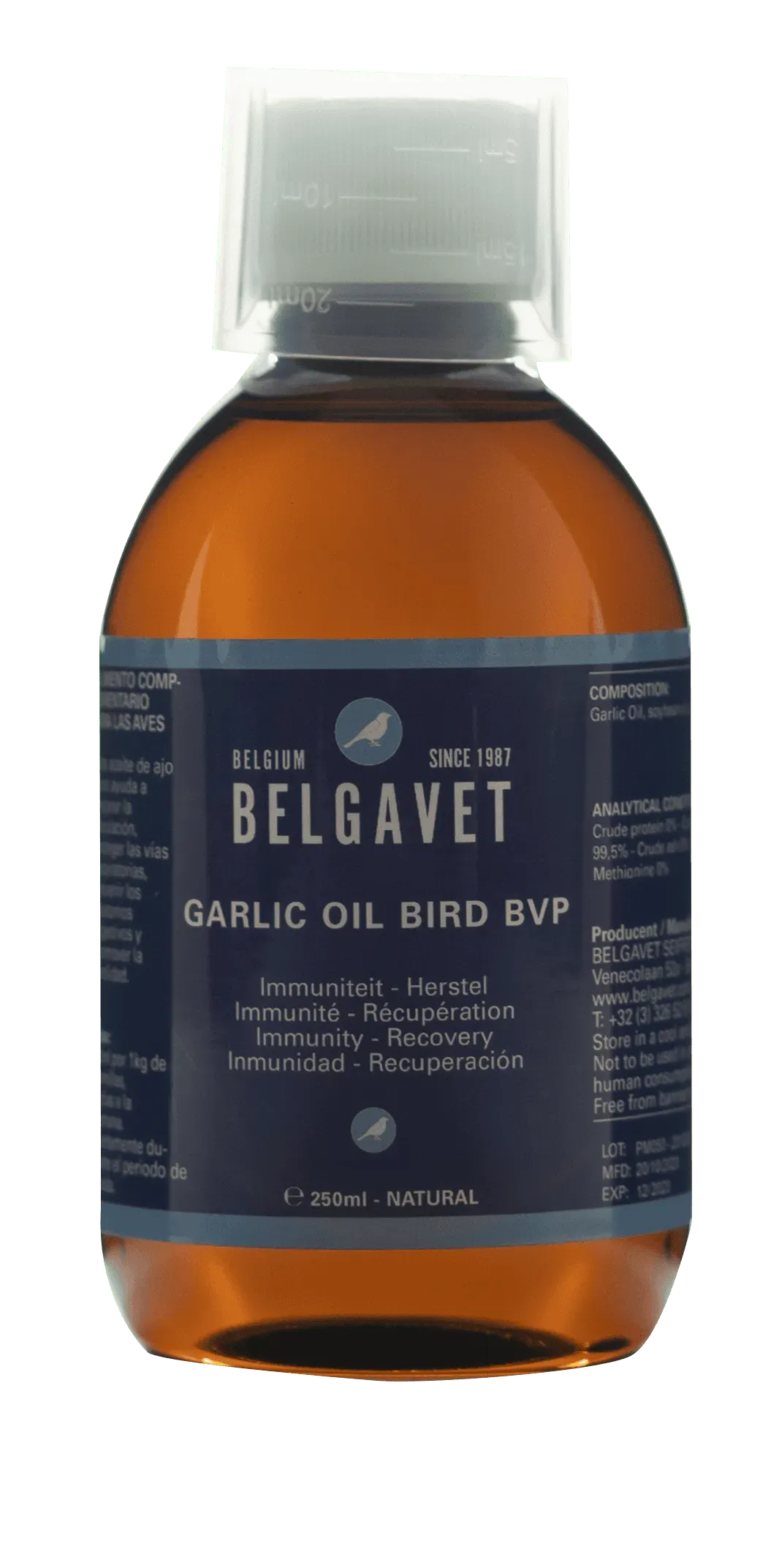 Belgavet GARLIC oil Bird BVP – 250ml - Đakovo