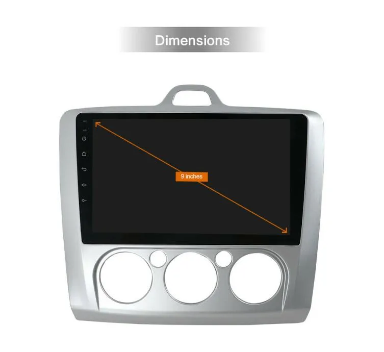 ford focus 2006 - 2011 original android radio + parking kamera - slika 5