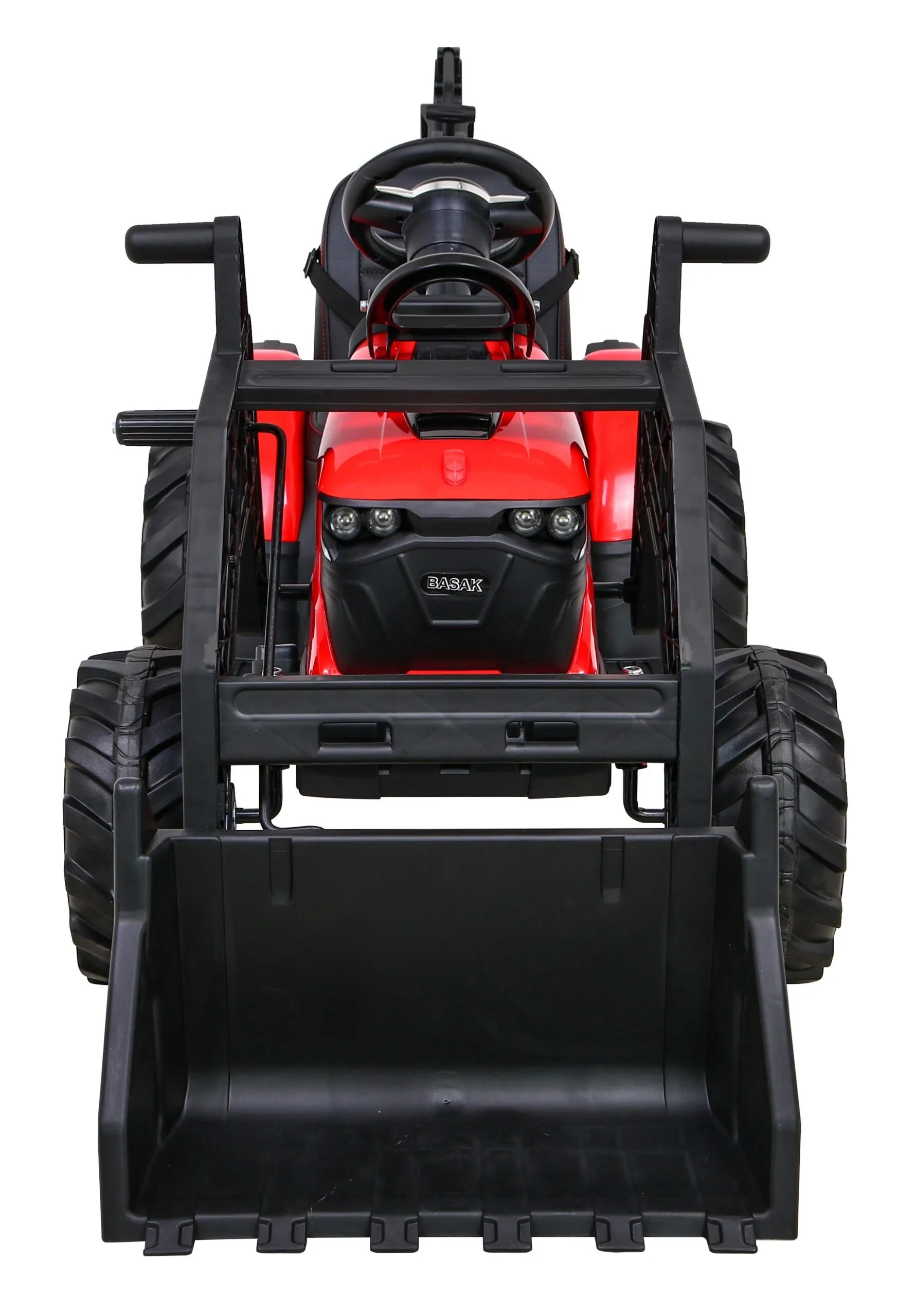 bager na akumulator s prikolicom 720-t 4x4- crveni - slika 11