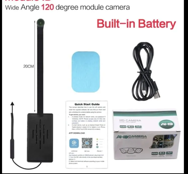 najmanja mini wifi skrivena kamera ip - slika 3