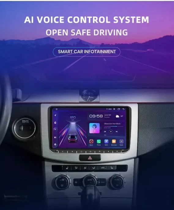 original radio za vw golf 5 6 polo škodu passat b6 b7 multimedija wifi - slika 12
