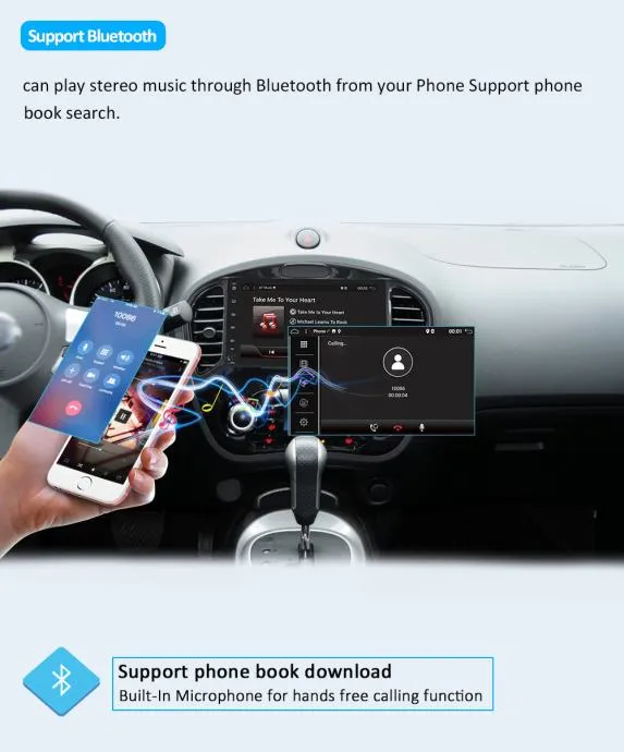 nissan juke android original din2 radio multimedija navigacija parking - slika 11