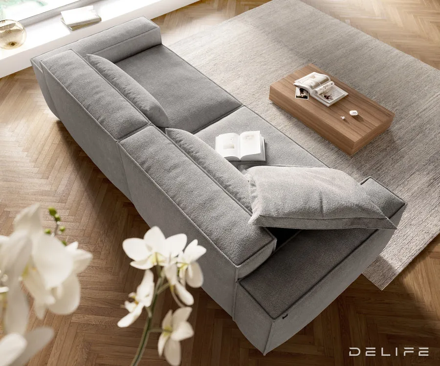 modularna sofa freestyle 280x110cm, materijal: strukturirana tkanina - slika 7