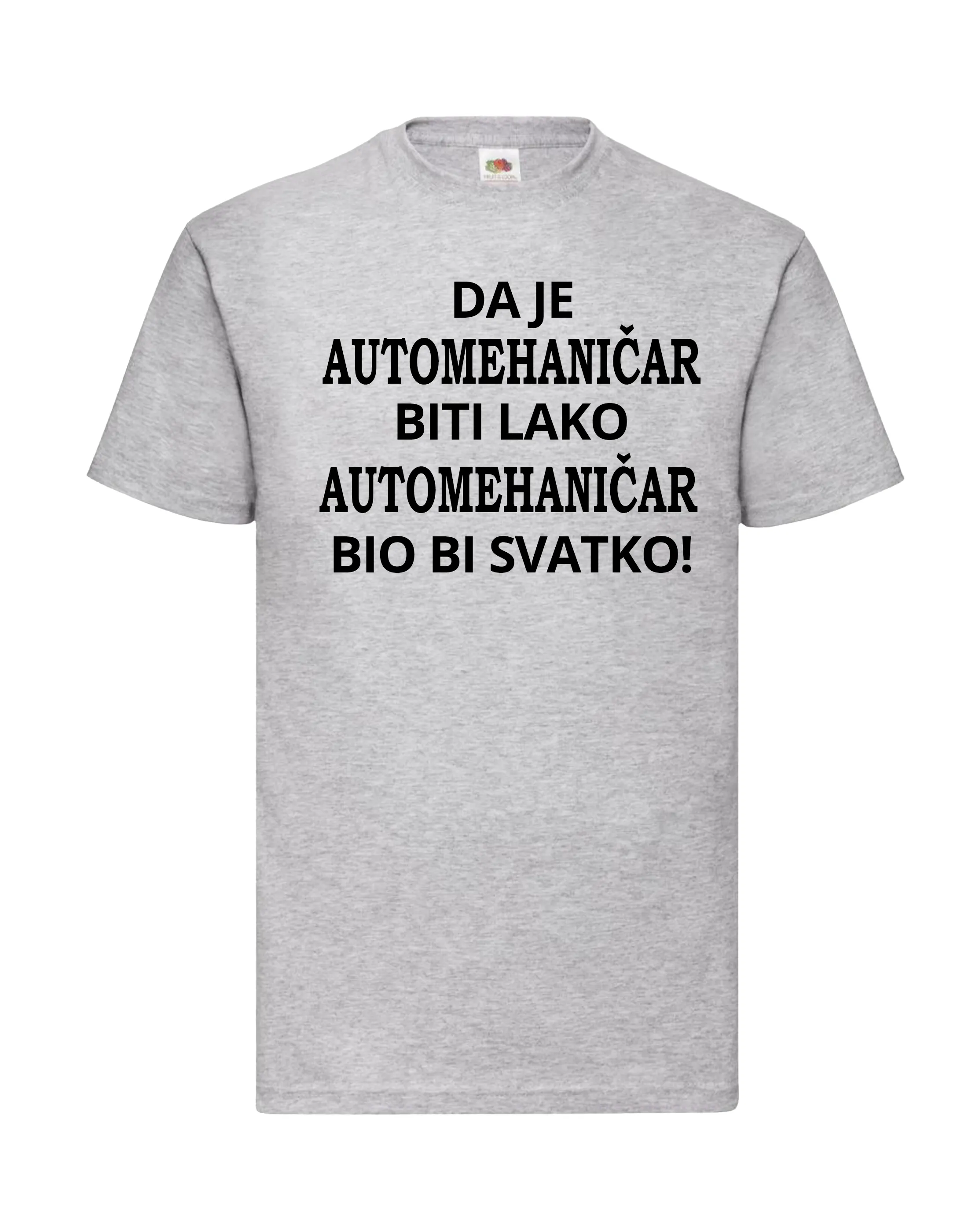 Majica – Da je automehaničar biti lako - Prozor, Otočac