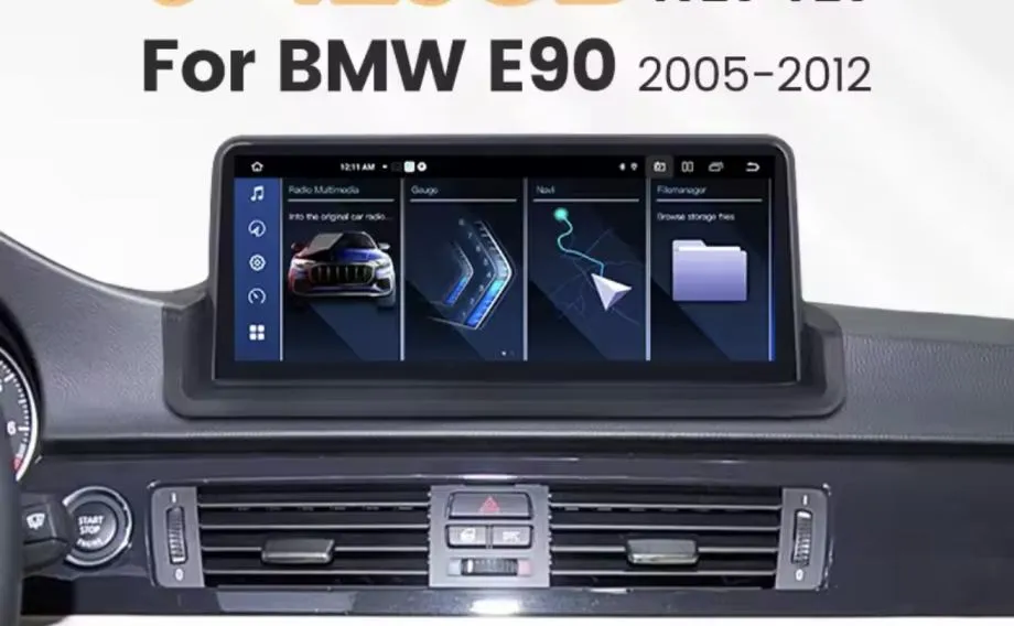 bmw e90 e91 e92 original navigacija android multimedija + idrive wifi - slika 3