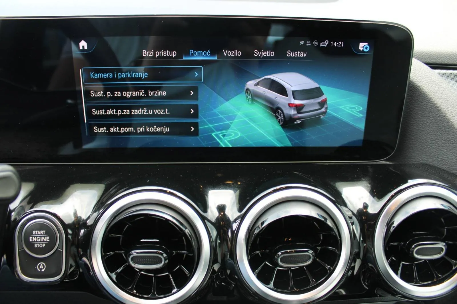 mercedes-benz klasa b 180d amg automatik *led, navigacija, kamera* - slika 19