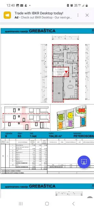 !!stan p1: grebaštica, 121,64 m2, novogradnja (prodaja) - slika 22