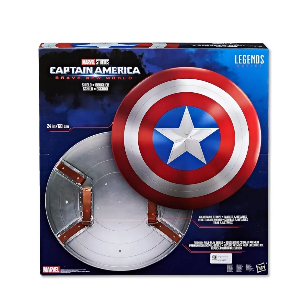 marvel legends series: captain america shield, 60cm - slika 4