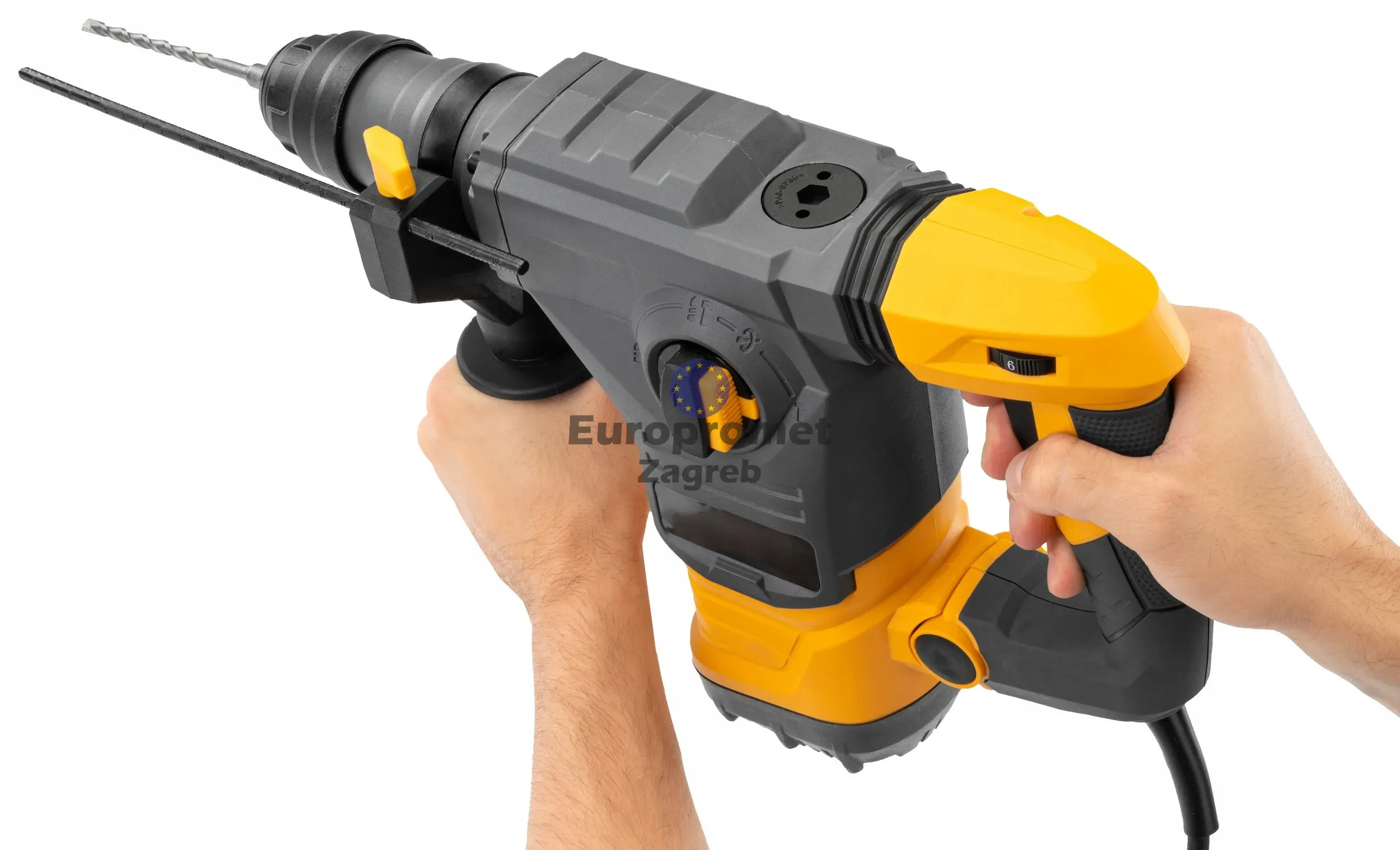 udarna čekić bušilica sa 4 funkcije 2600w sds+ top cijena !!! - slika 3