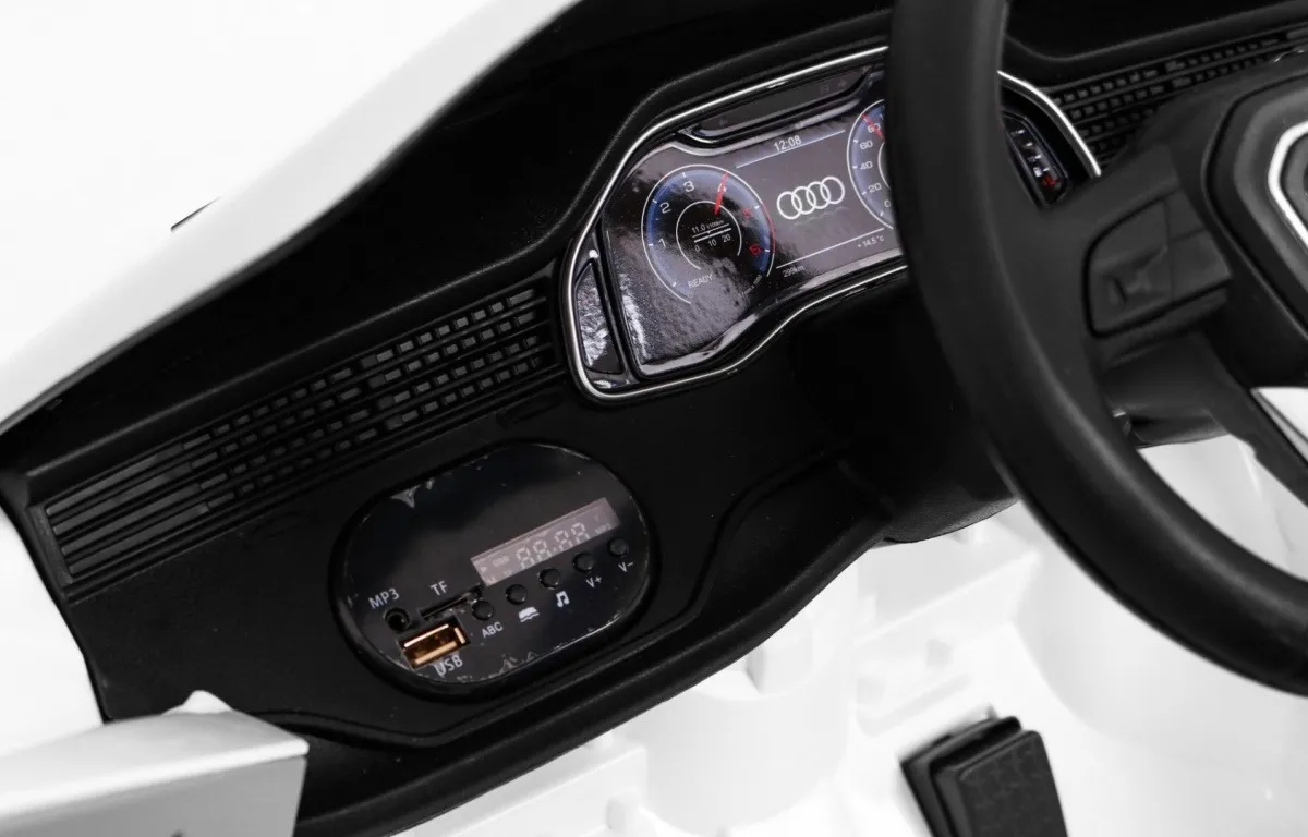 licencirani auto na akumulator audi q8 lift - bijeli - slika 3