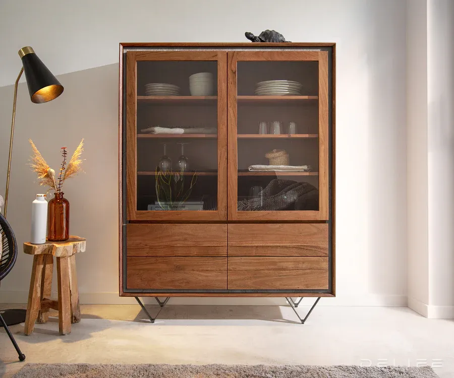 visoka komoda stonegrace, materijal: bagrem - slika 2