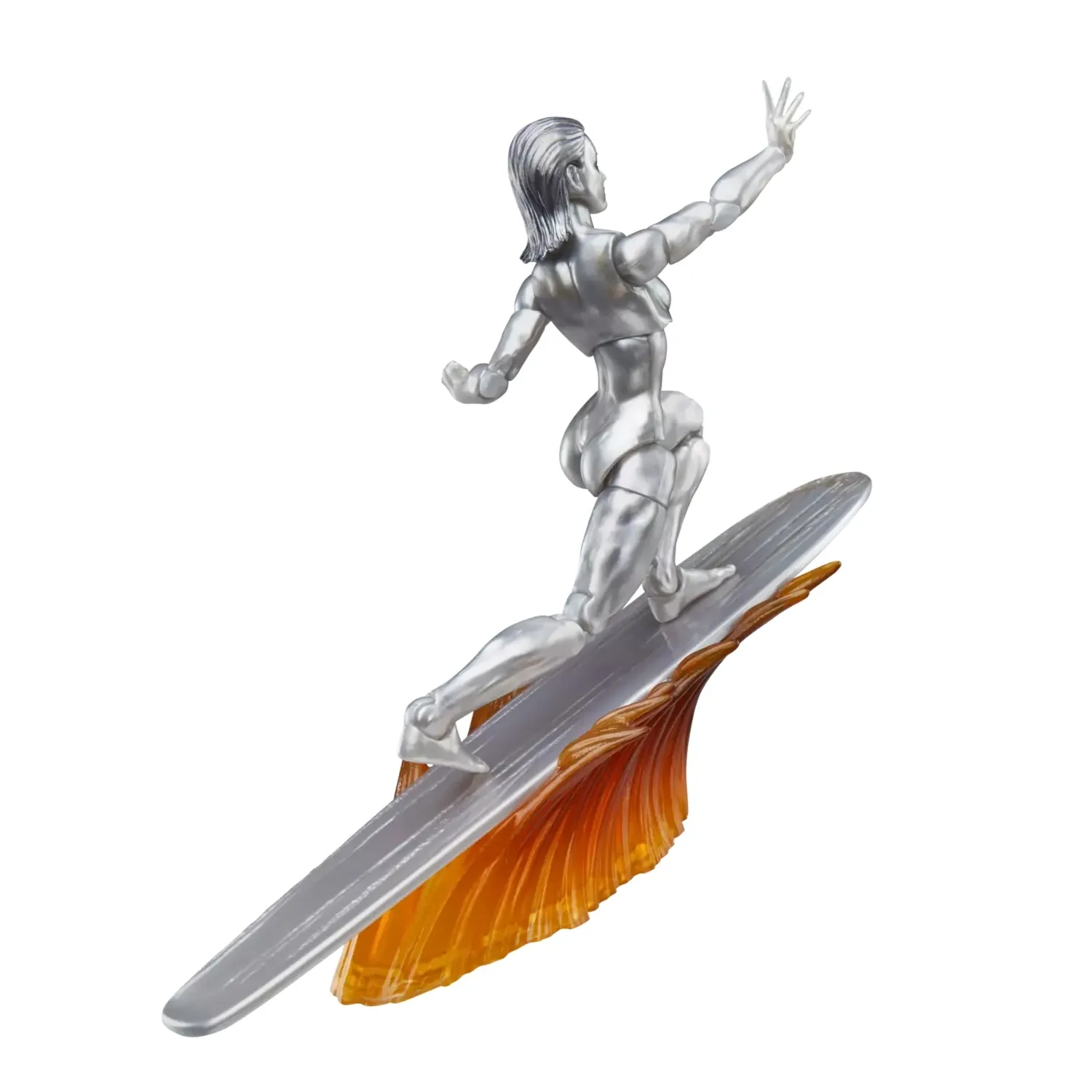 marvel legends series: the fantastic 4 – silver surfer figura, 15cm - slika 3
