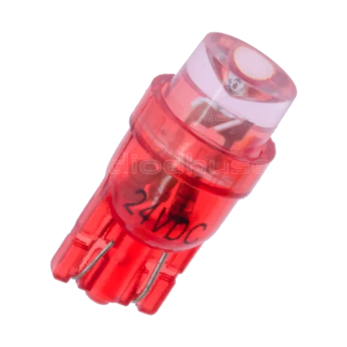 Diodna žarulja, W5W, 1 LED, 24V – Crvena - Vrbovec, Vrbovec Jug
