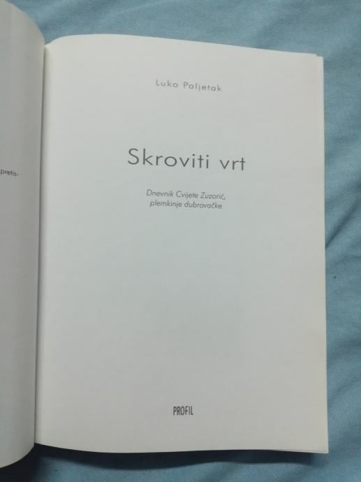 luko paljetak – skroviti vrt : dnevnik cvijete zuzorić [b42] - slika 2