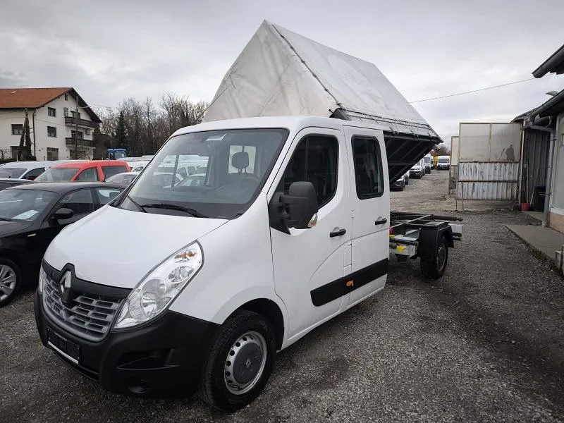 RENAULT MASTER 2.3 DCI*130ks*Trostrani kiper*Dupla kabina*Klima* - Sesvete, Zagreb
