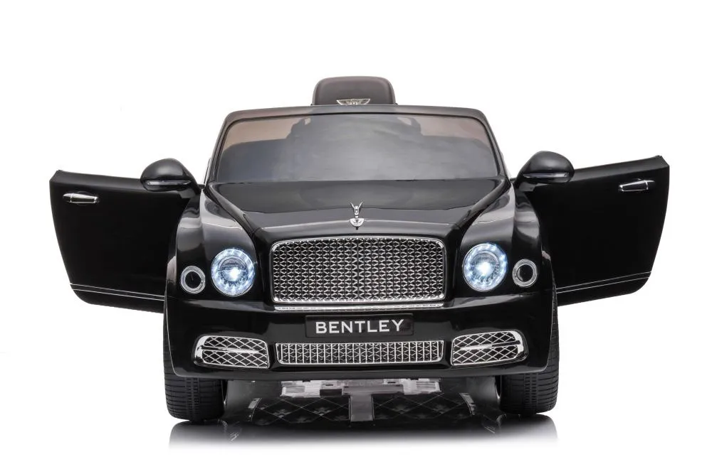 licencirani auto na akumulator bentley mulsanne - crni - slika 2