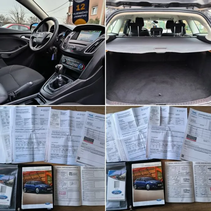 ford focus 1.5 tdci 105 ks, v. servis, jamstvo, reg. 1 godinu - slika 15