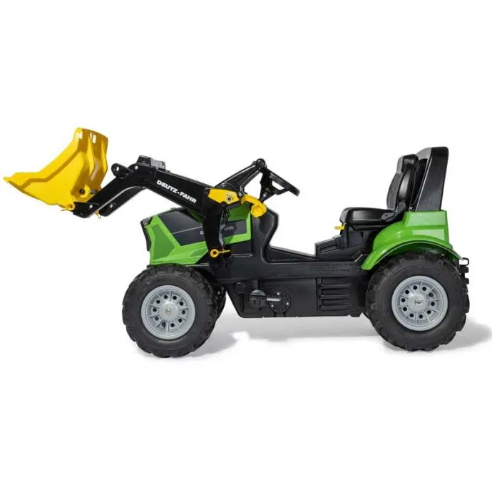rolly toys farmtrac premium ii deutz 8280 ttv traktor na pedale sa uto - slika 3