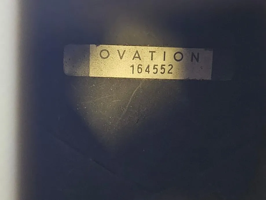 ovation akustična gitara, model 1612 usa / rate, r1 !! - slika 9