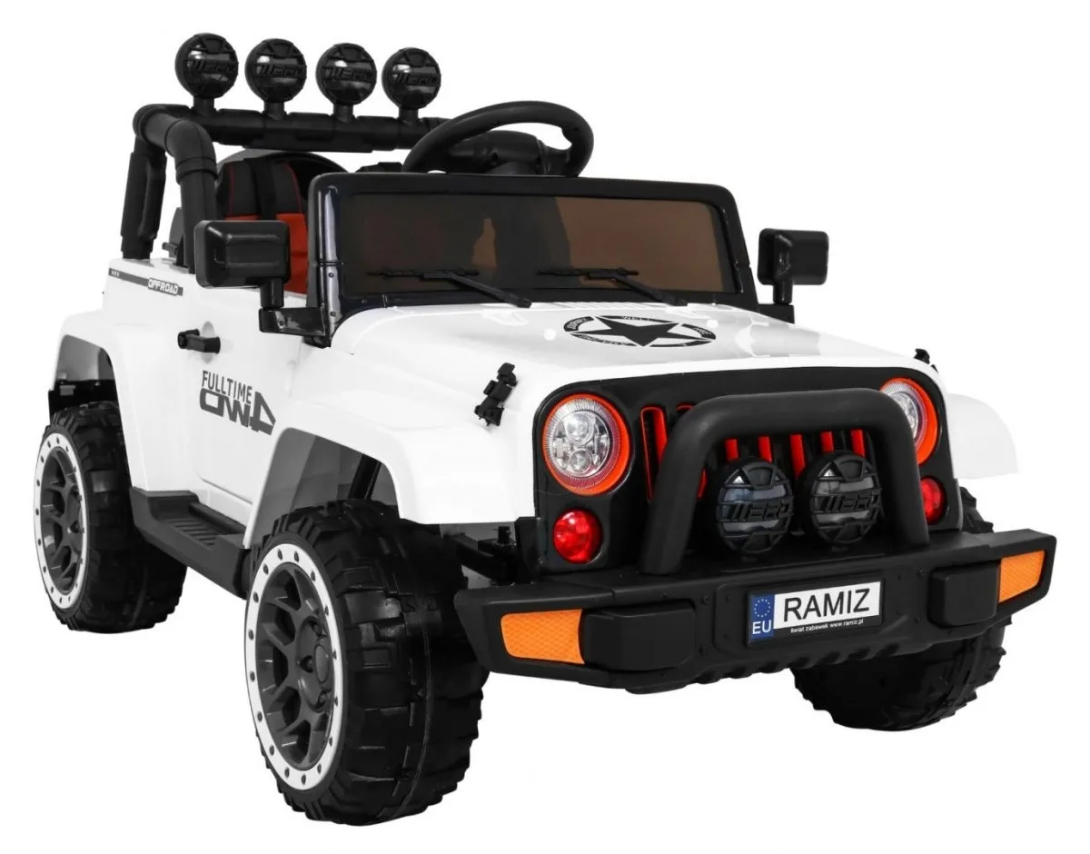 auto na akumulator full time 4wd 4x4- bijeli - slika 10