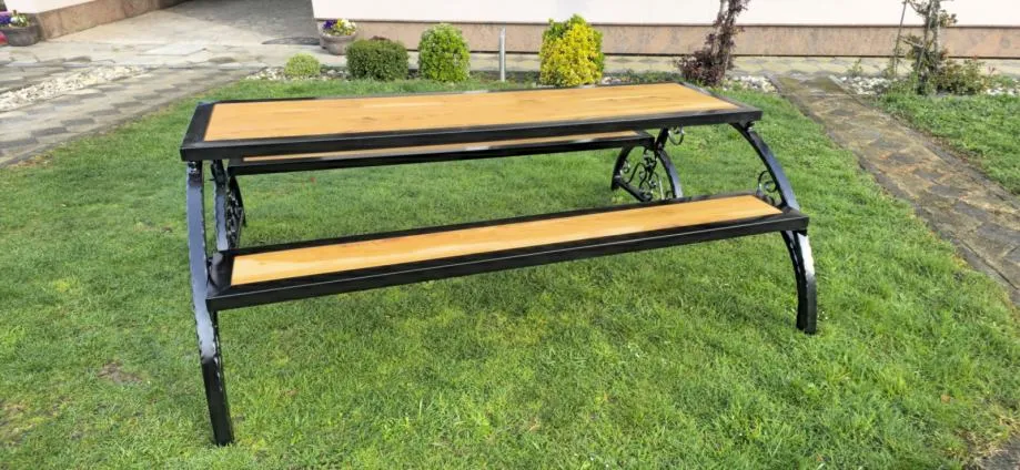 klupa 2u1 - - - rastezljiva klupa - pivski set - stol i klupe - slika 7
