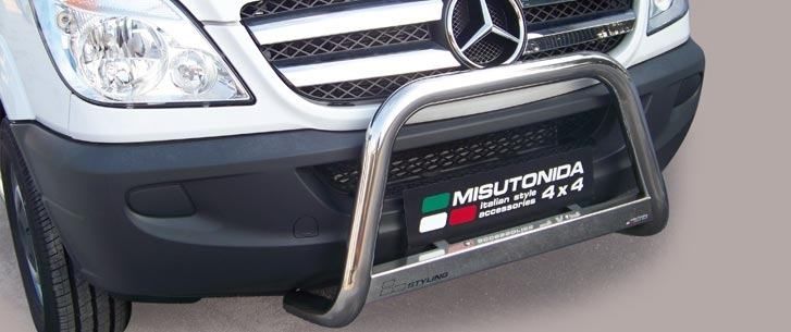 bull bar prednja zaštita za mercedes sprinter w906 / vw crafter - slika 3