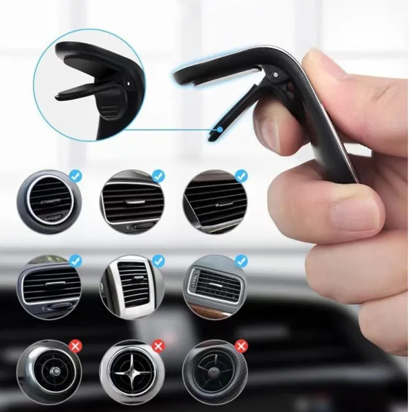 magnetni držač za mobitel - elegantan i snažan držač za automobil - slika 5