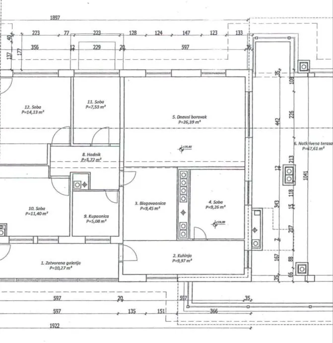 stan: zagreb (britanac), 140.00 m2, 4 spavaće sobe, ljubimci (iz - slika 19