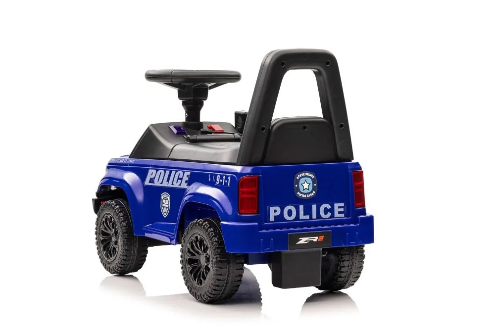 dječja guralica police - plava - slika 3