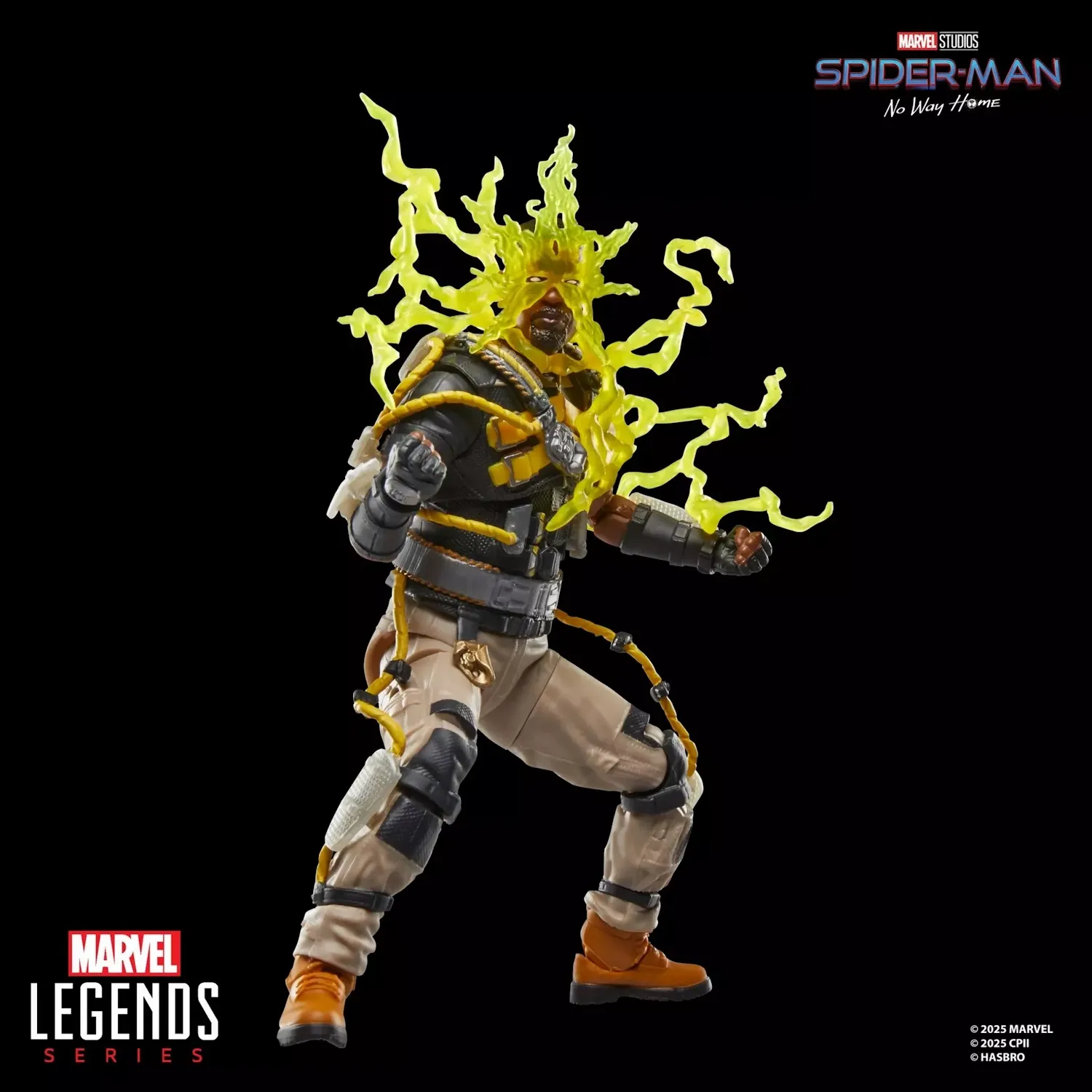 marvel legends series: spider-man – marvel’s electro figura, 15cm - slika 7