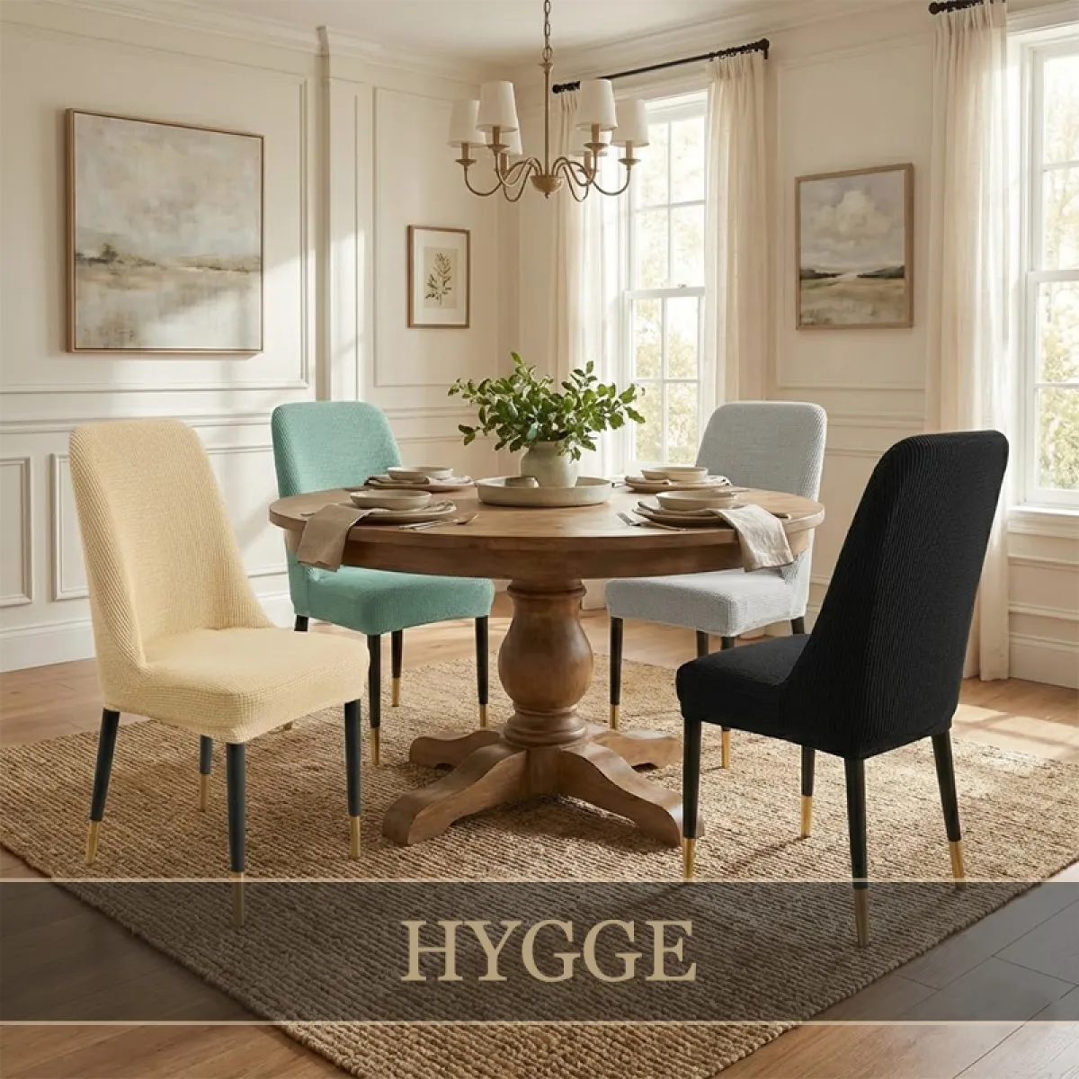 Hygge - Rastezljive navlake za zaobljeni tip stolice - Zagreb