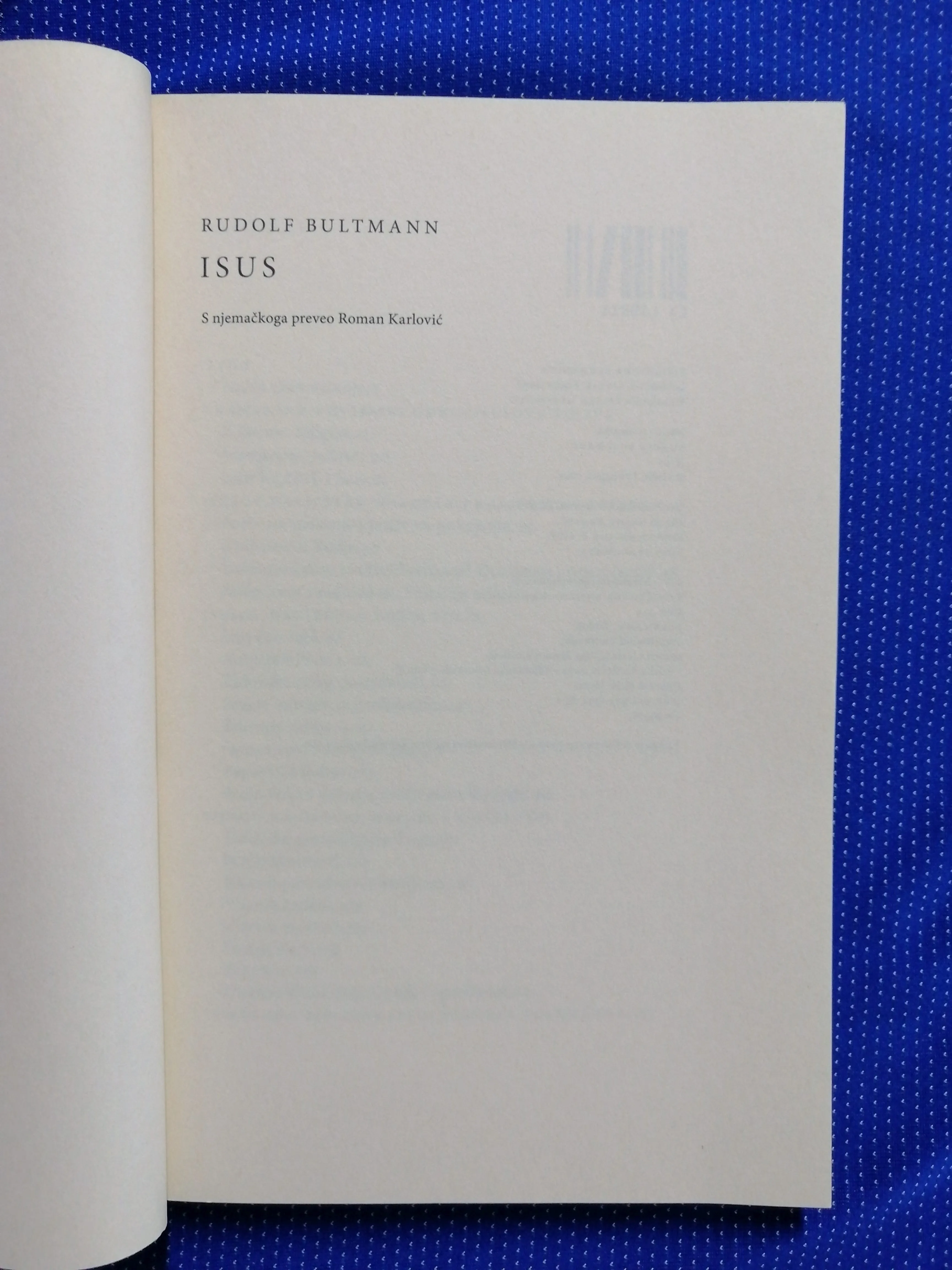 rudolf bultmann - isus (zz58) - slika 2