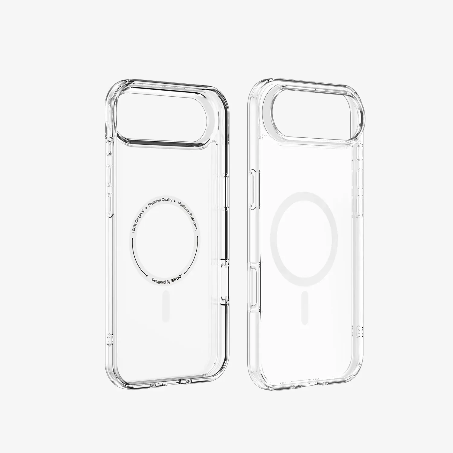 bwoo prozirna magnetska zaštitna maska za iphone 17 - slika 2