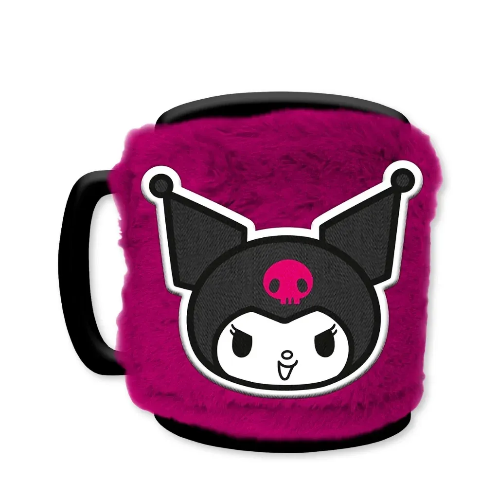 Kuromi (Cheeky Punky) Fuzzy Mug, 440 ml - Zagreb