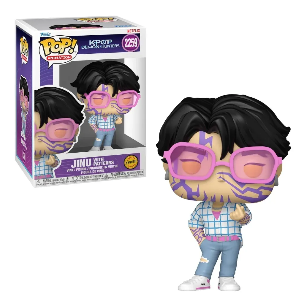funko pop! animation: kpop demon hunters – jinu #2259 (chase) - slika 3