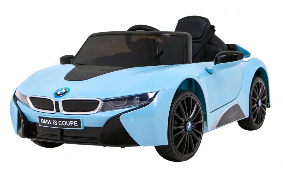 Licencirani auto na akumulator BMW I8 LIFT - svijetlo plavi - Mursko Središće