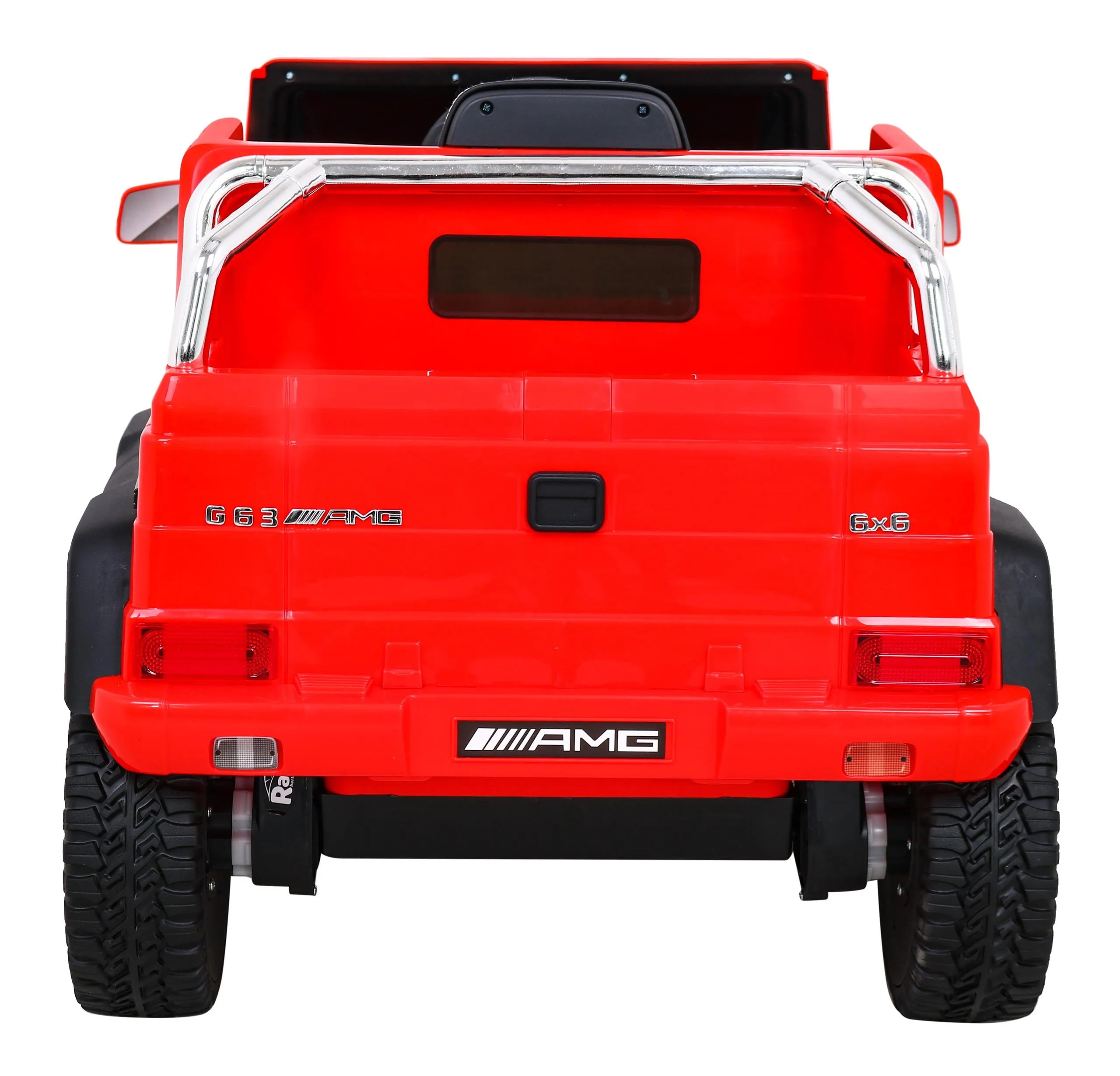 licencirani auto na akumultor mercedes g63 6x6 amg - crveni - slika 4